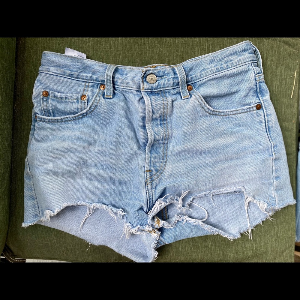 501 Levi’s High Rise Shorts